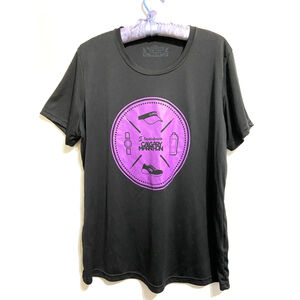 Calgary Marathon 10K Women's Tee Size XL Black